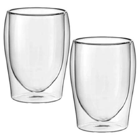 Vasos térmicos de doble pared Alapure Koffie ALA-GLS21